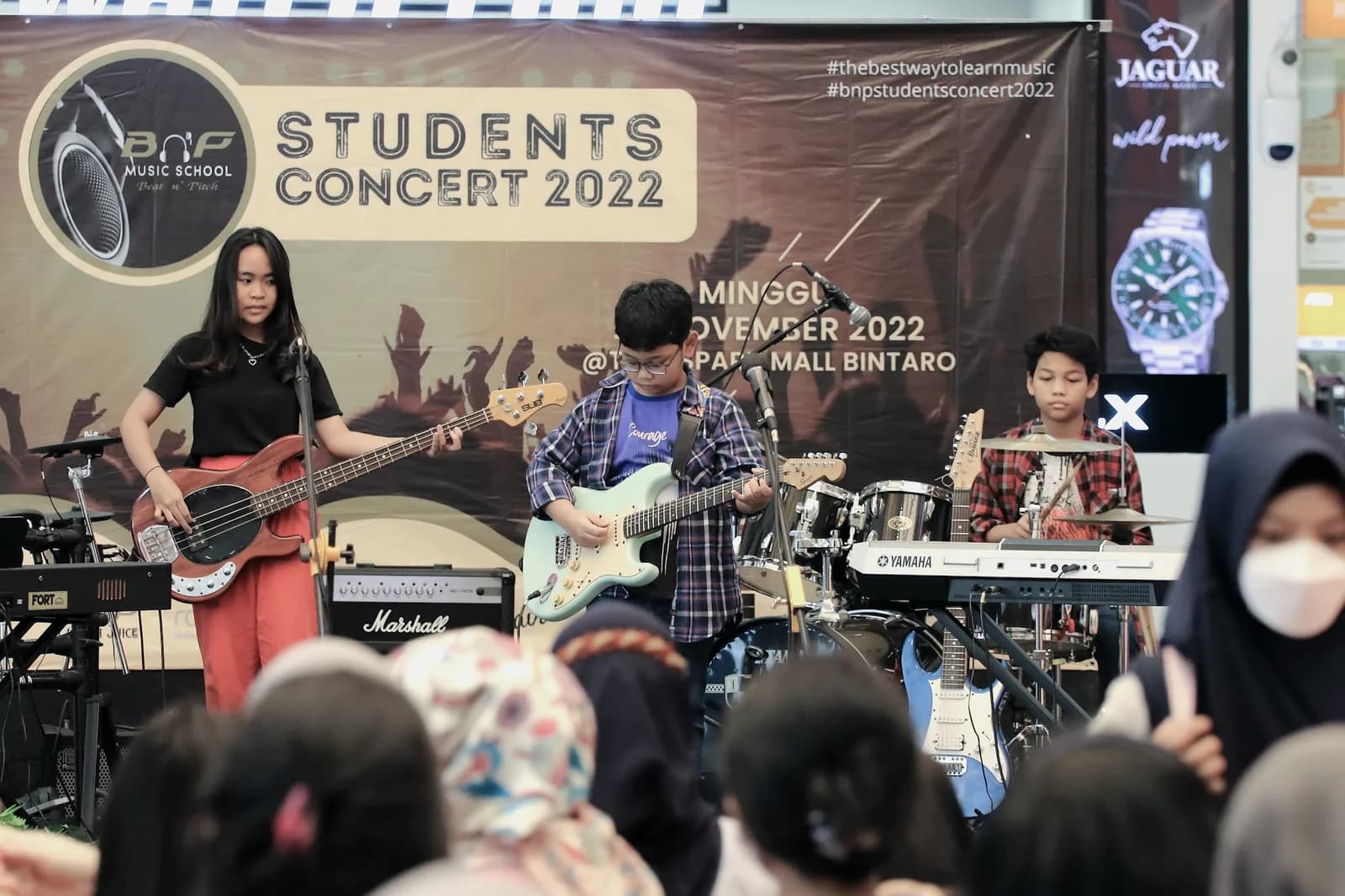 Student concert 2022 di BnP Music School Ciledug